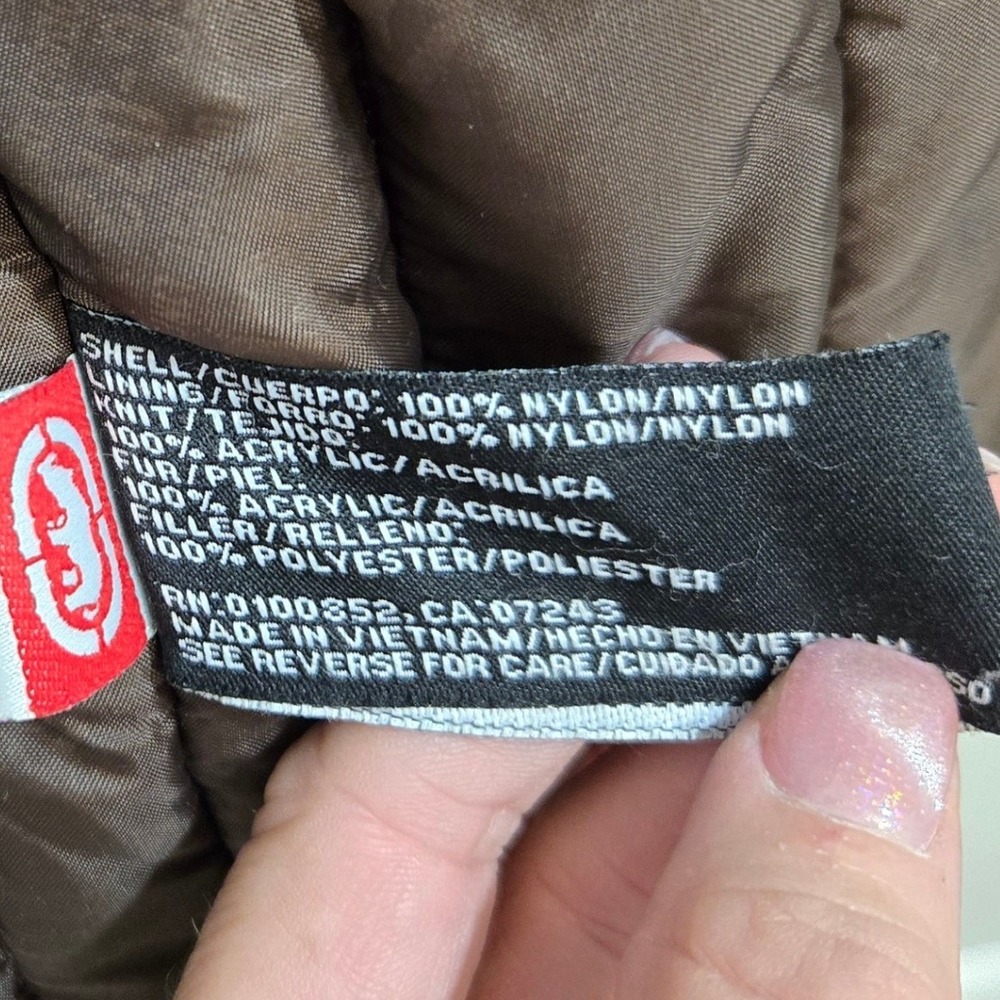 VTG Ecko Unltd Function Heavy Parka Jacket Coat X… - image 9